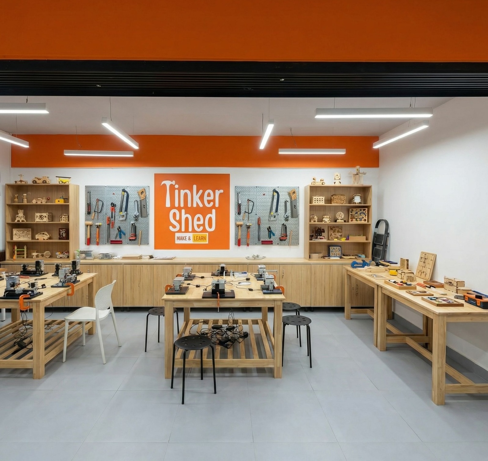 Tinker Shed lab space